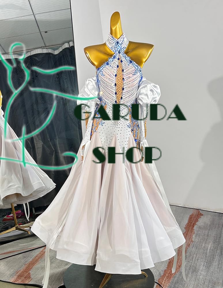 華やかスタンダードドレス♪パーティーや発表会に最適！デモや競技会にも！ Amazon.co.jp: garuda shop レディース社交ダンス衣装 素敵